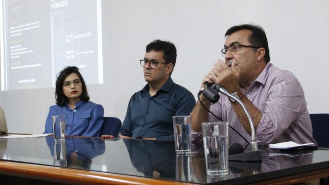 Diretor-presidente da Emgetis, Ezio Faro, participa da abertura do Workshop sobre Processos Virtuais da Área de Recursos Humanos